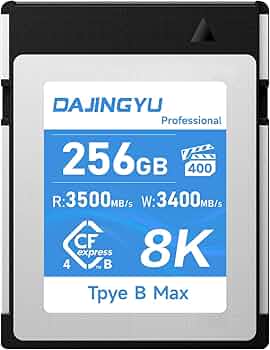 Amazon | 256GB CFexpress 4.0Type B メモリーカード 8K RAW 写真や